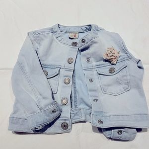 Toddler girl jean jacket